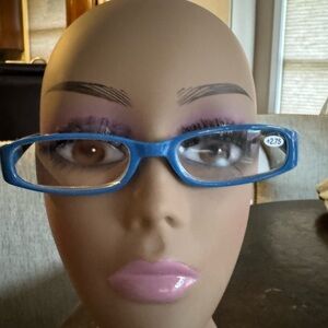 Blue Reading Glasses 2.75